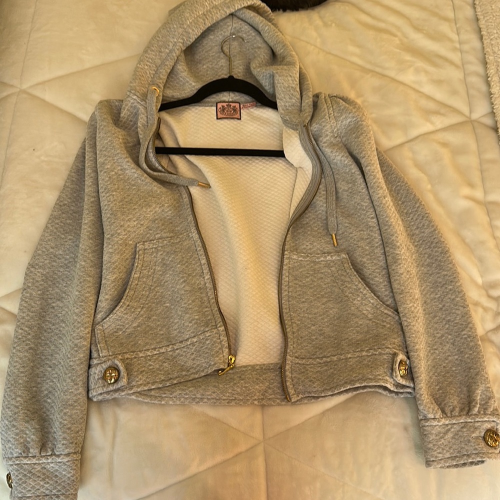 Juicy Couture Gray Cardigan